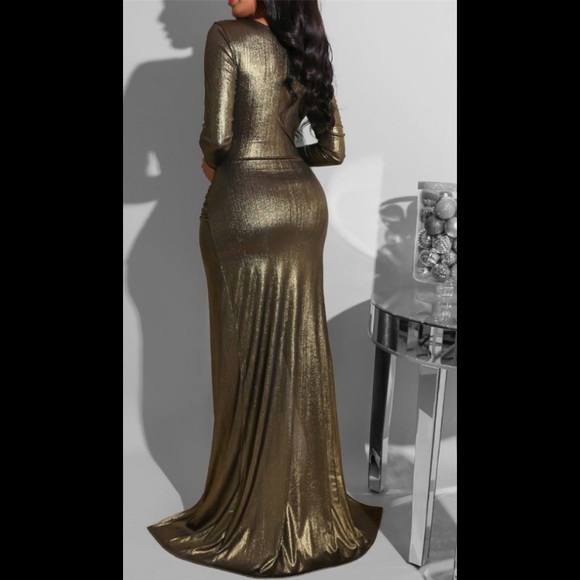 Gold Costume Dress - Picture 2 of 6